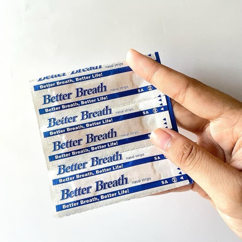 (ไม่มีกล่อง)ของแท้แผ่นแปะจมูก BetterBreath 10ชิ้นนอนกรน คัดจมูก แผ่นแปะคัดจมูกที่แปะคัดจมูก…