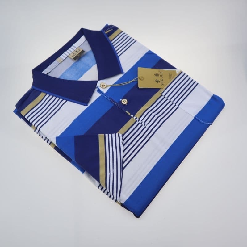 ซื้อเป็นของขวัญฝากพ่อเสื้อโปโลสีสดใส มีกระเป๋าด้านหน้าอกข้างซ้ายเนื้อผ้านุ่มนิ่ม เสื้อใส่ทํางาน ใส่เที่ยว POLO