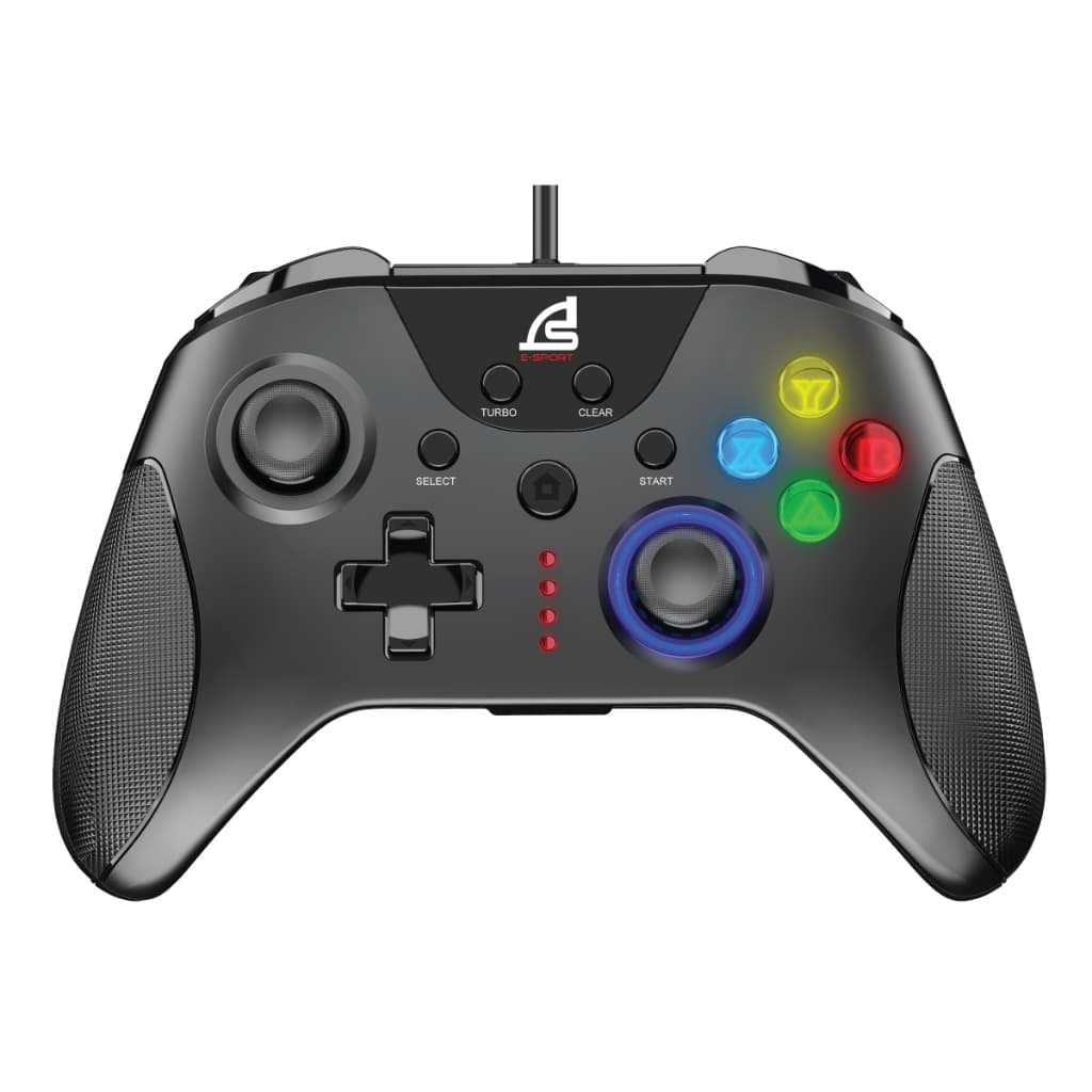 จอย Signo GP-660 Exceler Controller แกนอนาลอคแบบ Hall Effect จอยเกม ซิกโน สายยาว 2m.