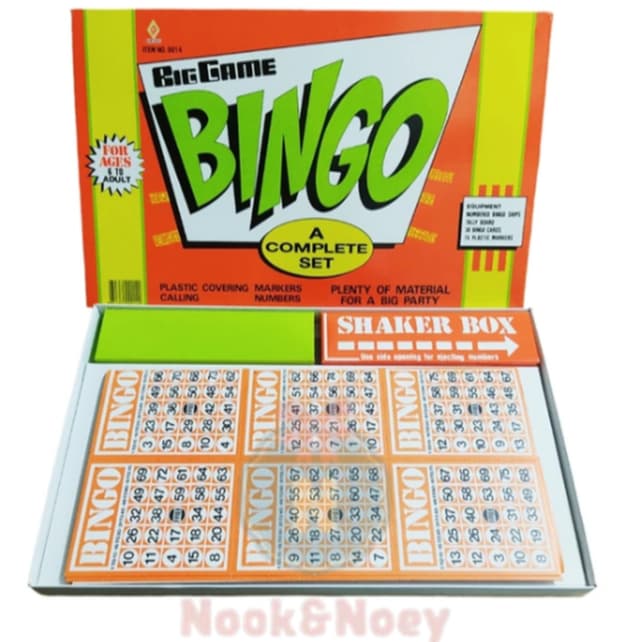เกมส์บิงโก Big Game Bingo บิงโกเกมส์ สําหรับครอบครัวและเพื่อน เล่นได้หลายคน รูปที่ 1