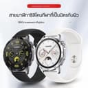 สายนาฬิกาHuawei GT5/GT2e/GT3/GT4 watch2/2e/3/3pro/4สายซิลิโคนสีเดียวbuds/ultimate/runner20mm22mm