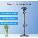 360 ° เดสก์ท็อปเว็บแคมขาตั้งกล้องขาตั้ง1/4 "กล้องเว็บGooseneckยืนPCกล้องสําหรับLogitech web Cam
