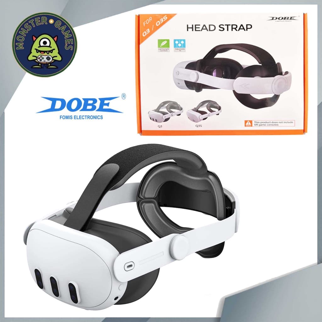 Dobe Head Strap สําหรับ Meta Quest 3 / 3s (สายรัดหัว Meta Quest)(สายคาดหัว Oculus Quest)(TY-3861)