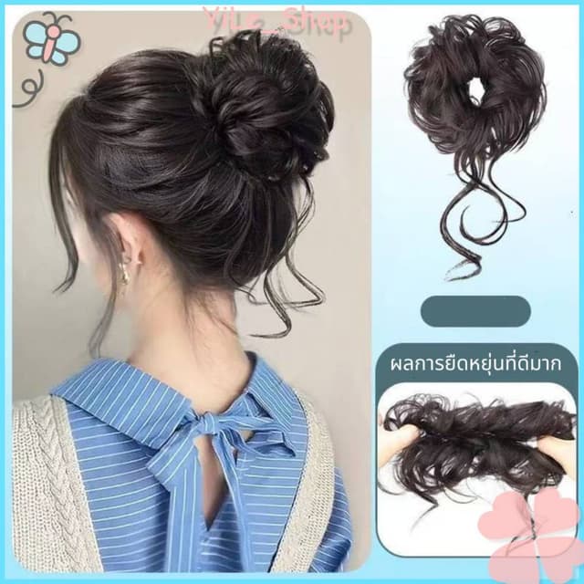 ม้วนผมยาวเหมาะสําหรับผมหยิกเพื่อเพิ่มวอลลุ่มให้ผมอย่างรวดเร็วเหมาะสําหรับใช้กลางแจ้งและไม่ฉีกขาดง่าย