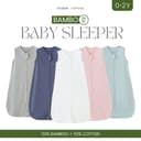 HOPPA BAMBOO Baby Sleeper ถุงนอนเด็กแรกเกิด ผ้าเยื่อไผ่ ผสมคอตตอน สัมผัสนุ่ม กันสะดุ้ง สําหรับ 0-2 ปี