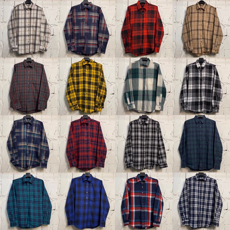 เสื้อเชิ้ตลายสก็อตแขนยาว ไซส์ m l xl 2xl 3xl 4xl ผ้าcotton brushขน💯%คุณภาพดี ผ้านิ่มใส่สบายไม่ร้อน…