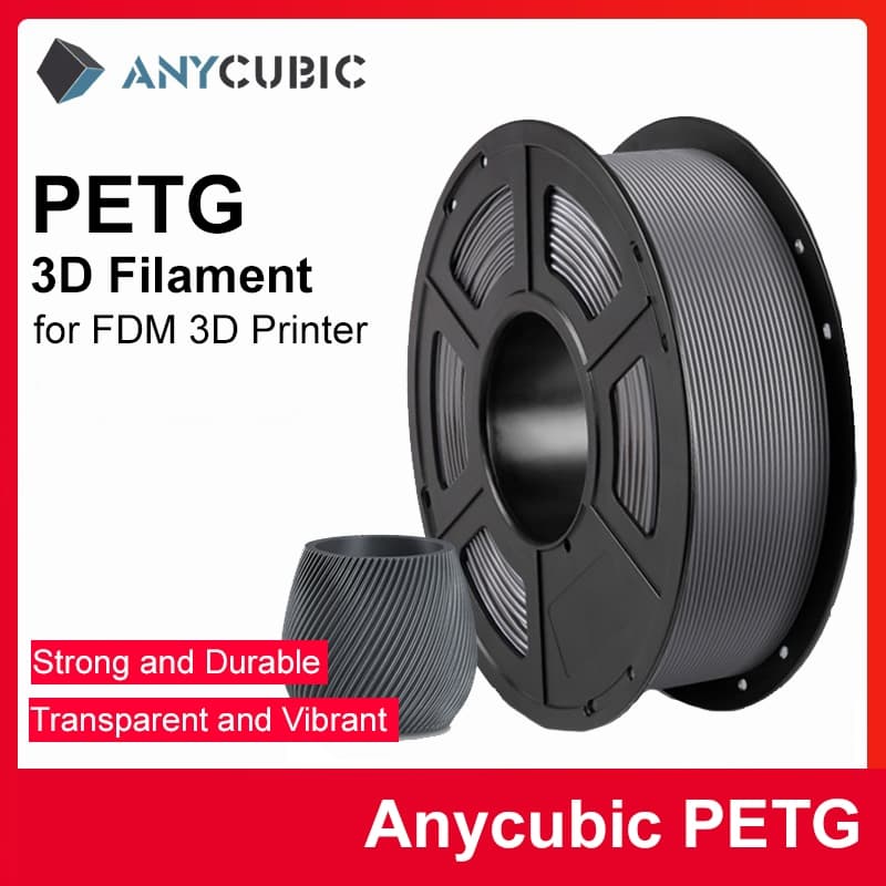 เส้น PETG สําหรับเครื่องพิมพ์ 3D มี RFID 1kg เกรดสูง ยี่ห้อ Anycubic - PETG Filament Anycubic…