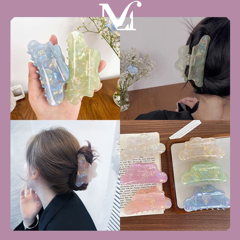 กิ๊บติดผมสีสันสดใสสไตล์เกาหลี [พร้อมส่งจากไทย] เทรนด์สไตล์เกาหลี กิ๊บอะคริลิก คุณภาพสูง แฟชั่นอินเทรนด์…