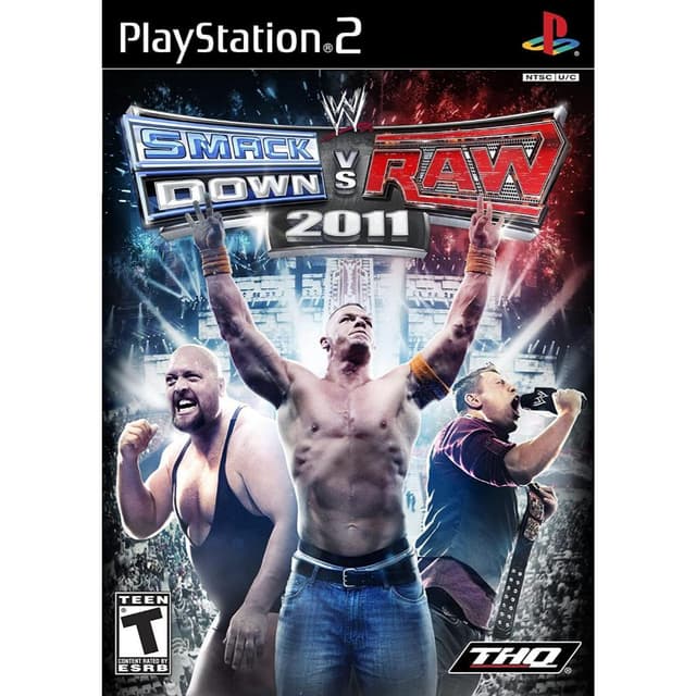 PS2 เกมส์ Smackdown VS raw 2011