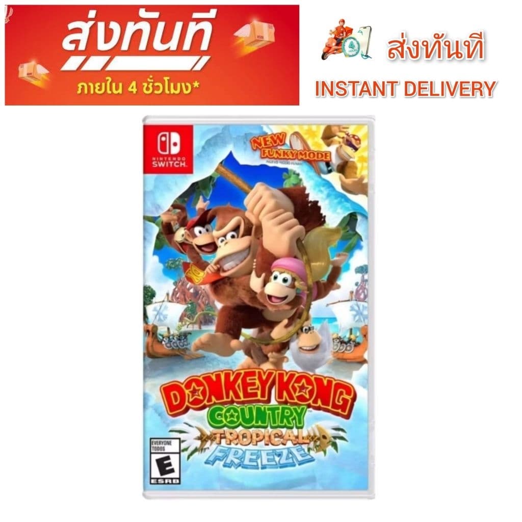 Nintendo Switch 1 Donkey Kong Troplcal Freeze