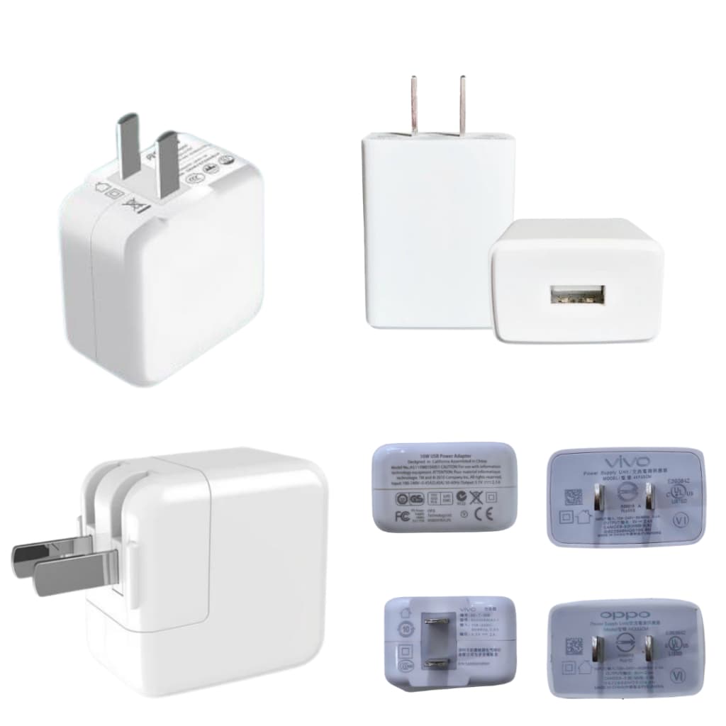หัวชาร์จ USB ADAPTER DC 5V 2A สําหรับ Android iPhone iPad OPPO VIVO เลือกรุ่นก่อนสั่งซื้อ