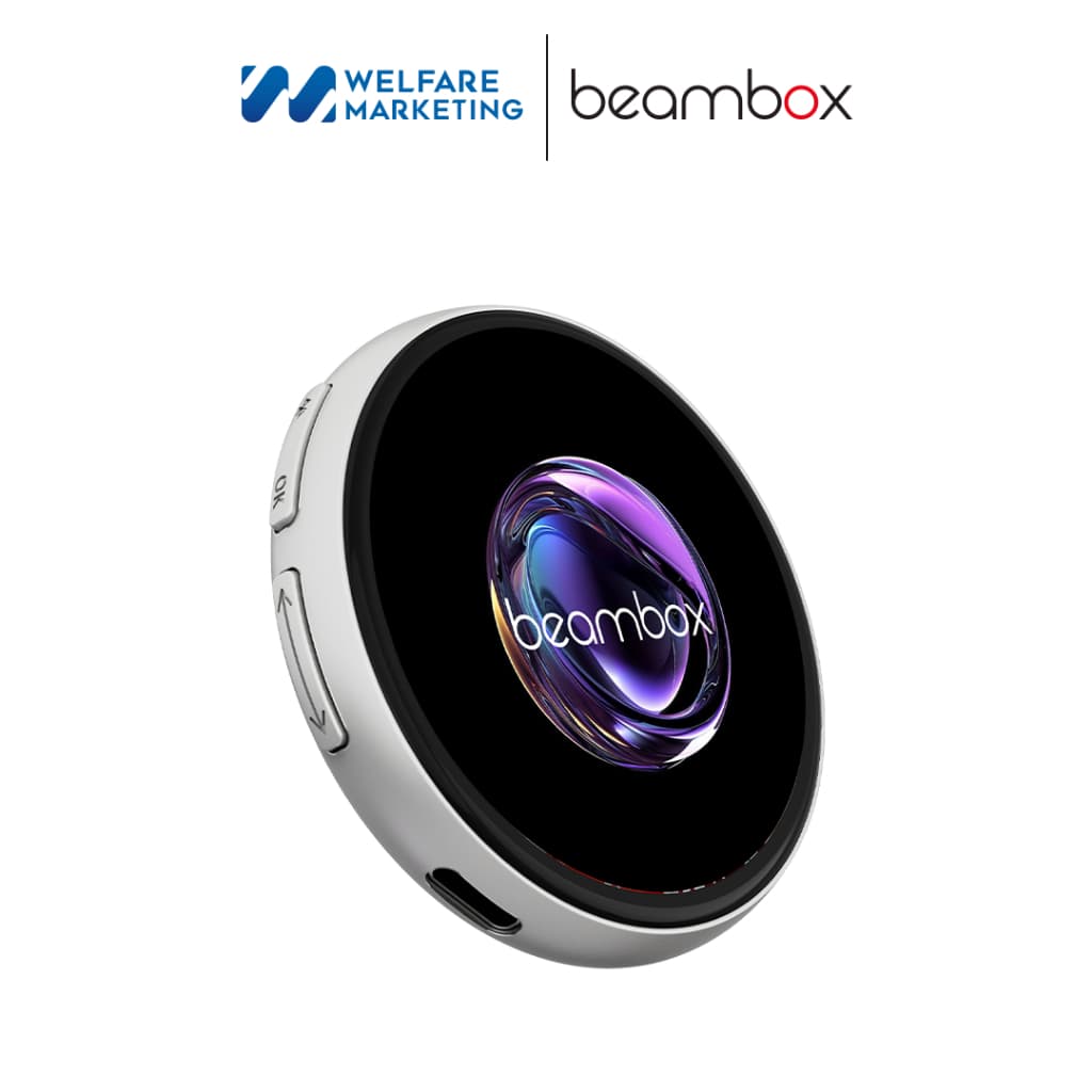 beambox e-Badge Pulse สมาร์ทแบดจ์ดิจิตอล หน้าจอ LED แสดงภาพ (Image / GIF / Video)