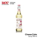 MONIN Cheese Cake Syrup น้ําเชื่อมกลิ่นชีสเค้ก 700ml.