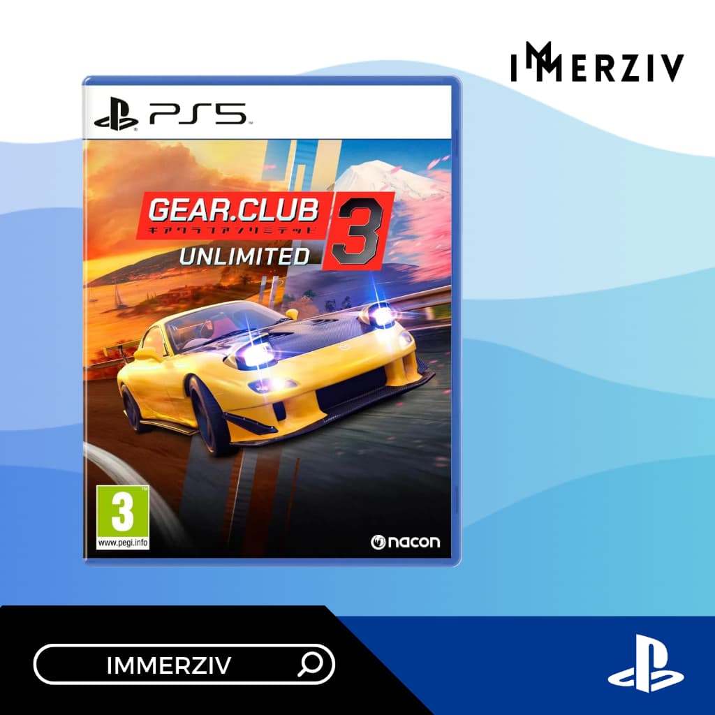 (พร้อมส่ง) PS5 GEAR CLUB UNLIMITED 3 (R2/EU) (GAME) (ENG) (BY IMMERZIV)
