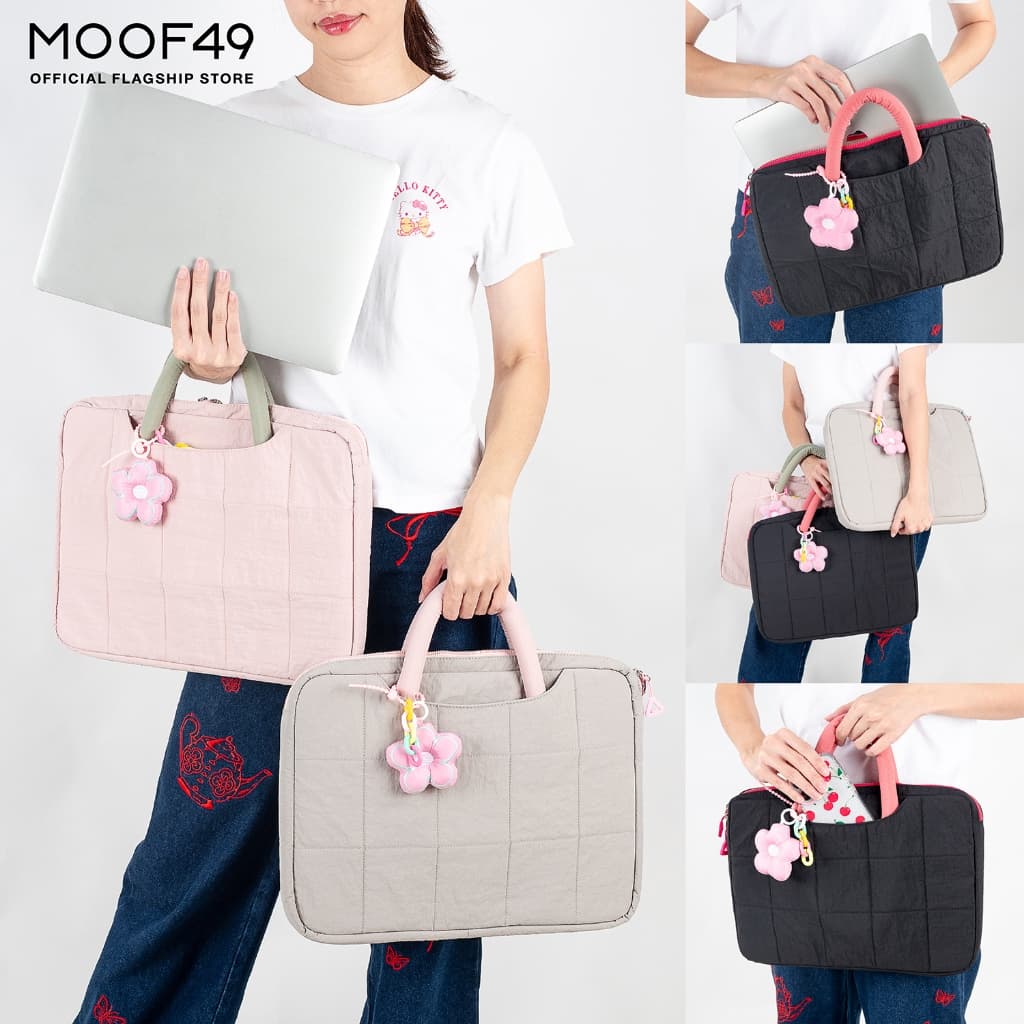 MOOF49 Puffy Laptop Sleeve กระเป๋านุ่มนิ่มสําหรับแมคบุ๊ค แลปท็อป