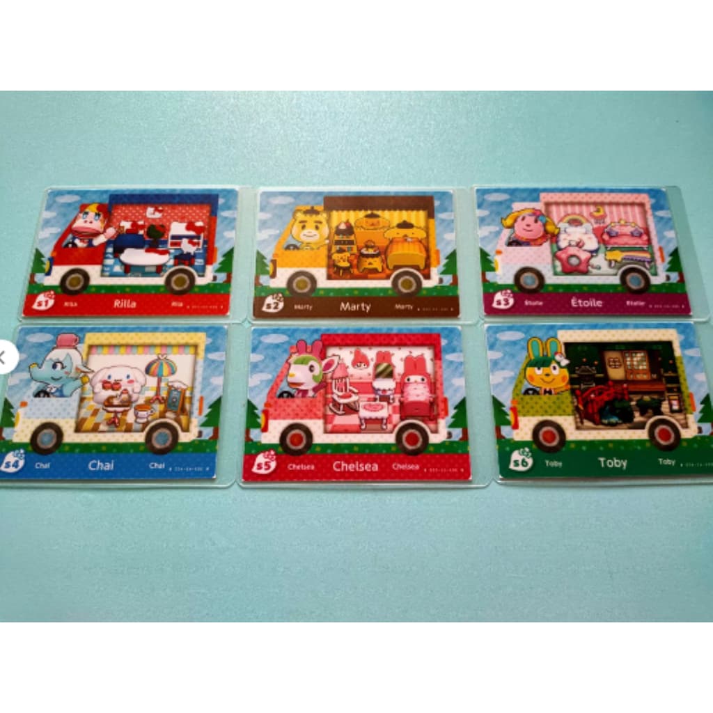 ซาริโอ้ 6 ใบรวมกันราคา 126 ใช้งานได้กับ animal crossing เชิญมาเกาะได้ เฟอร์นิเจอร์จะเข้าร้านทอมนุ๊ก รูปที่ 1