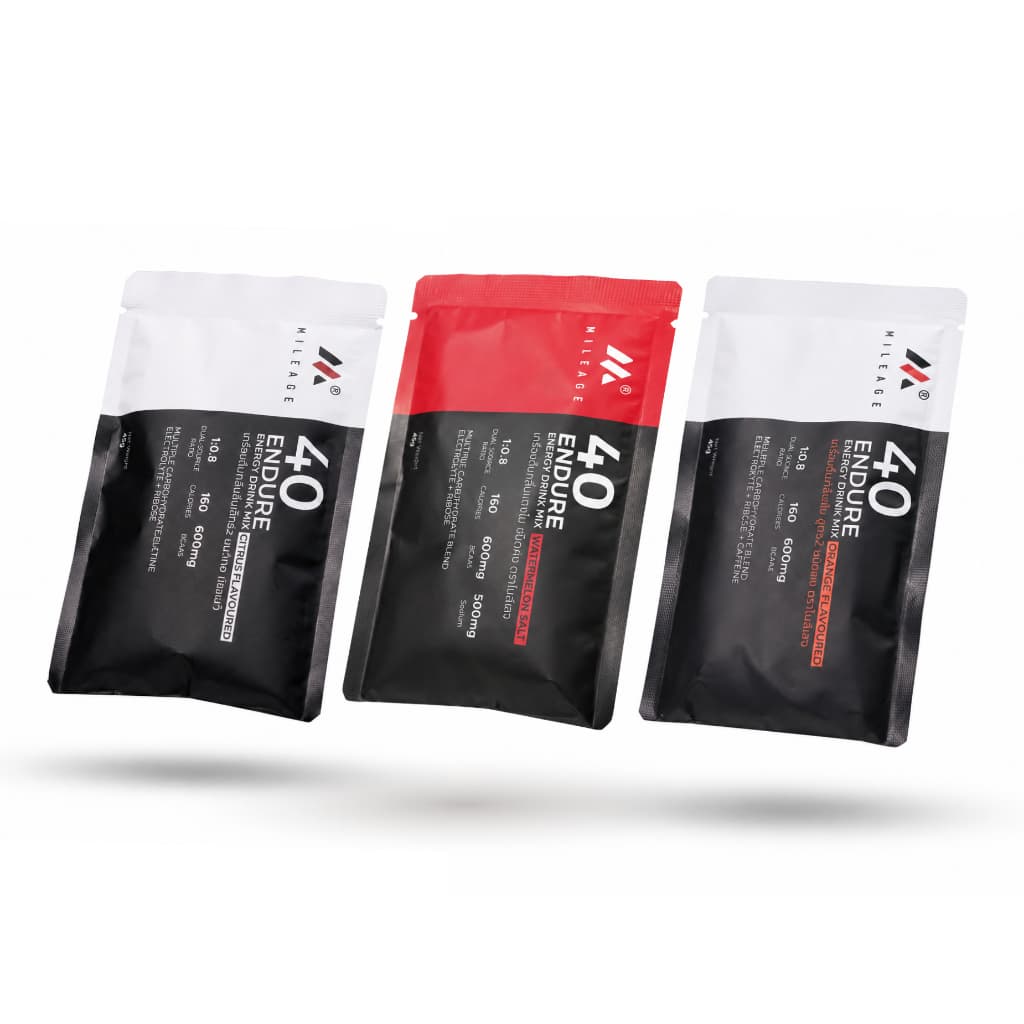 40ENDURE Mileage Energy Drink Mix ผงชงให้พลังงานและเกลือแร่ สําหรับเล่นกีฬา