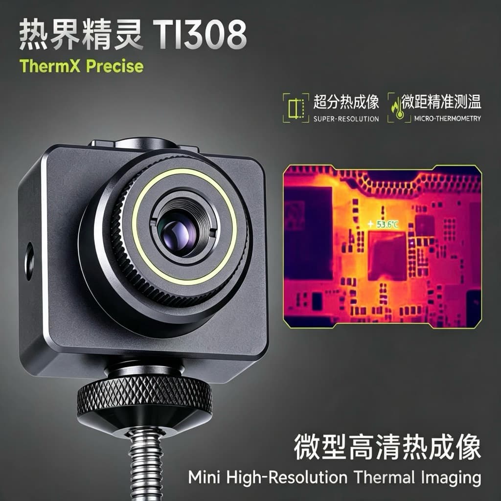 Master Young TI-308 กล้องถ่ายภาพความร้อน ตัวช่วยใหม่ที่ทําให้การ สําหรับช่างซ่อมเมนบอร์ดมือถือ