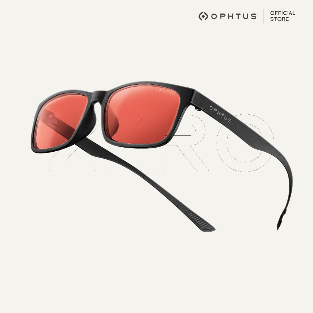 OPHTUS แว่นกรองแสงสําหรับเกมเมอร์ รุ่น Zero เลนส์ RetinaX Umbra