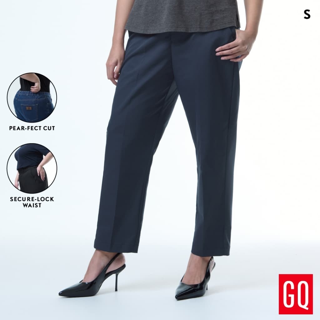 GQ Pear Size Work Pants - Straight Fit กางเกงผู้หญิงพลัสไซซ์ทรงขาตรง (plus size)