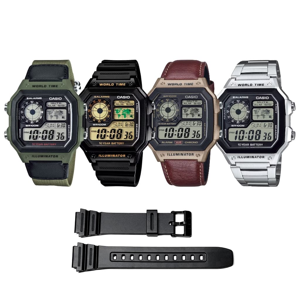 Casio รุ่น AE-1200,AE-1200WHB,AE-1200WHL,AE-1200WHD(AE-1200WHB-3B,AE-1200WHL-5A,AE-1200WHD-1A) รูปที่ 1