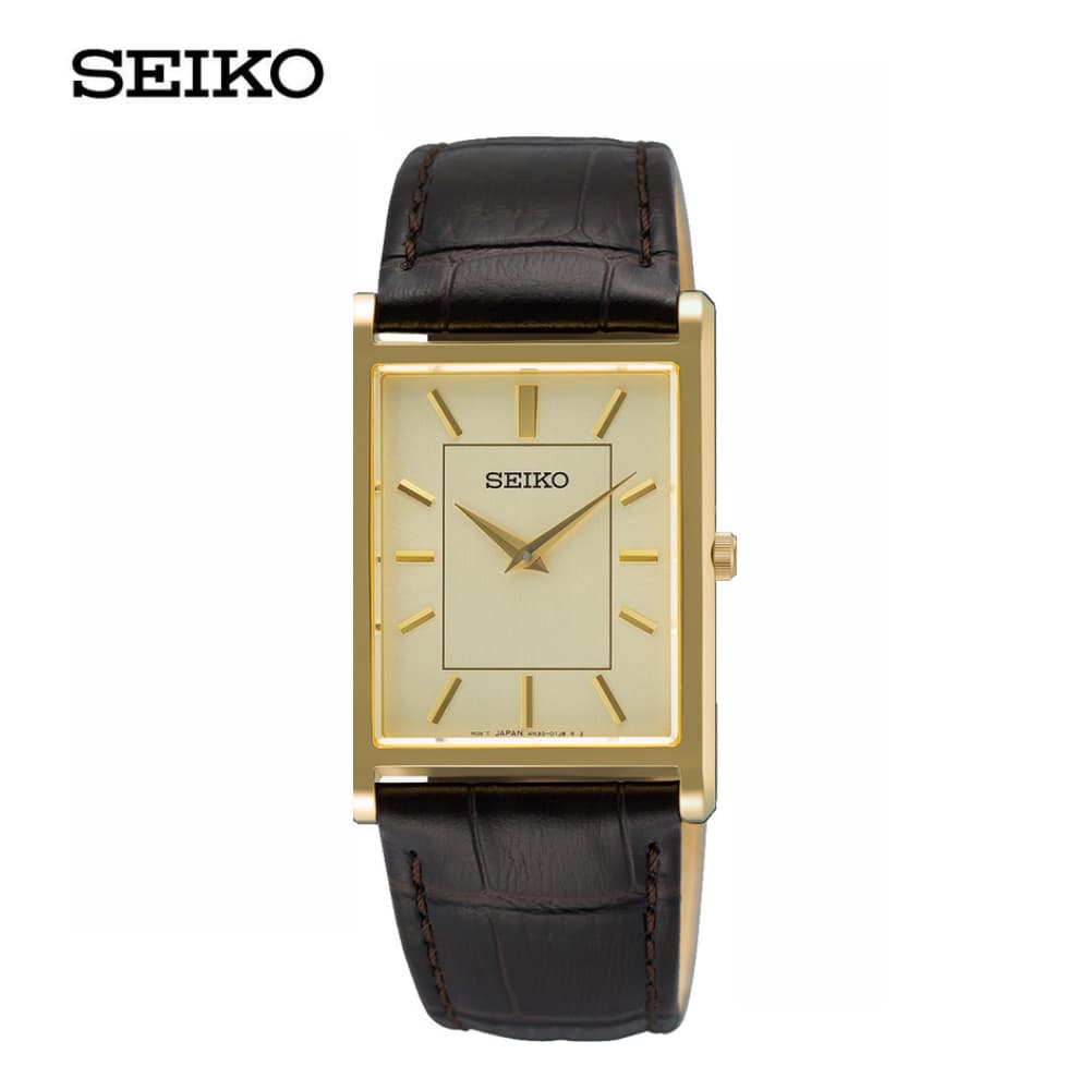 SEIKO QUARTZ CONCEPTUAL SERIES นาฬิกาข้อมือ (ไซโก) รุ่น SWR106P ขนาด 27.2 mm. สีทอง