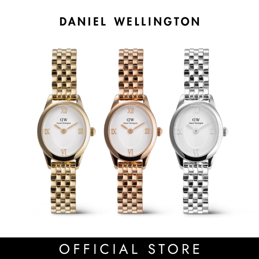 Daniel Wellington Ophelia Mini White Rose Gold / Gold / Silver นาฬิกา ผู้หญิง