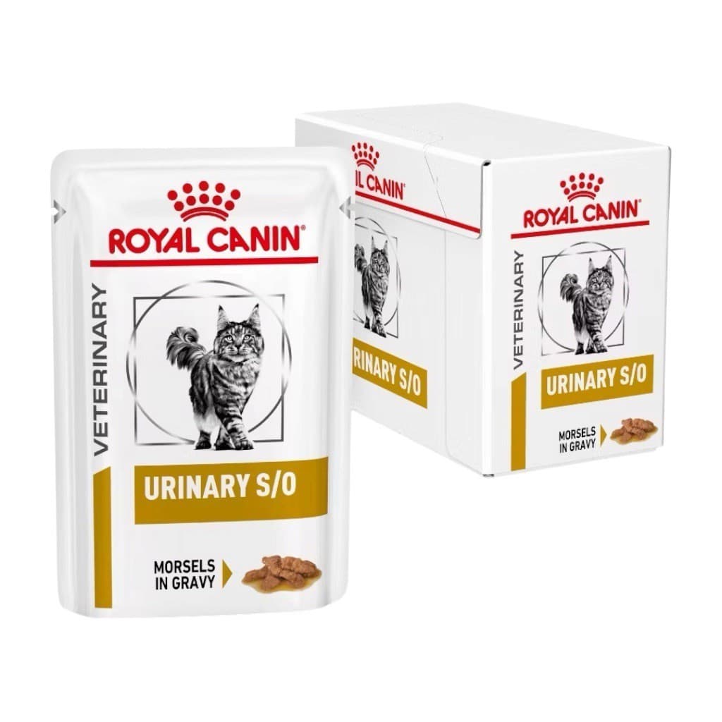 Royal Canin Urinary S/O Cat Pouch 85 กรัม อาหารเปียกสําหรับแมว โรคนิ่ว