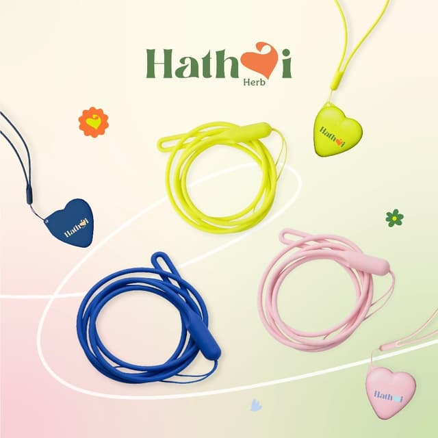 หทัยเฮิร์บ (Hathai Herb) - สายคล้องคอซิลิโคน