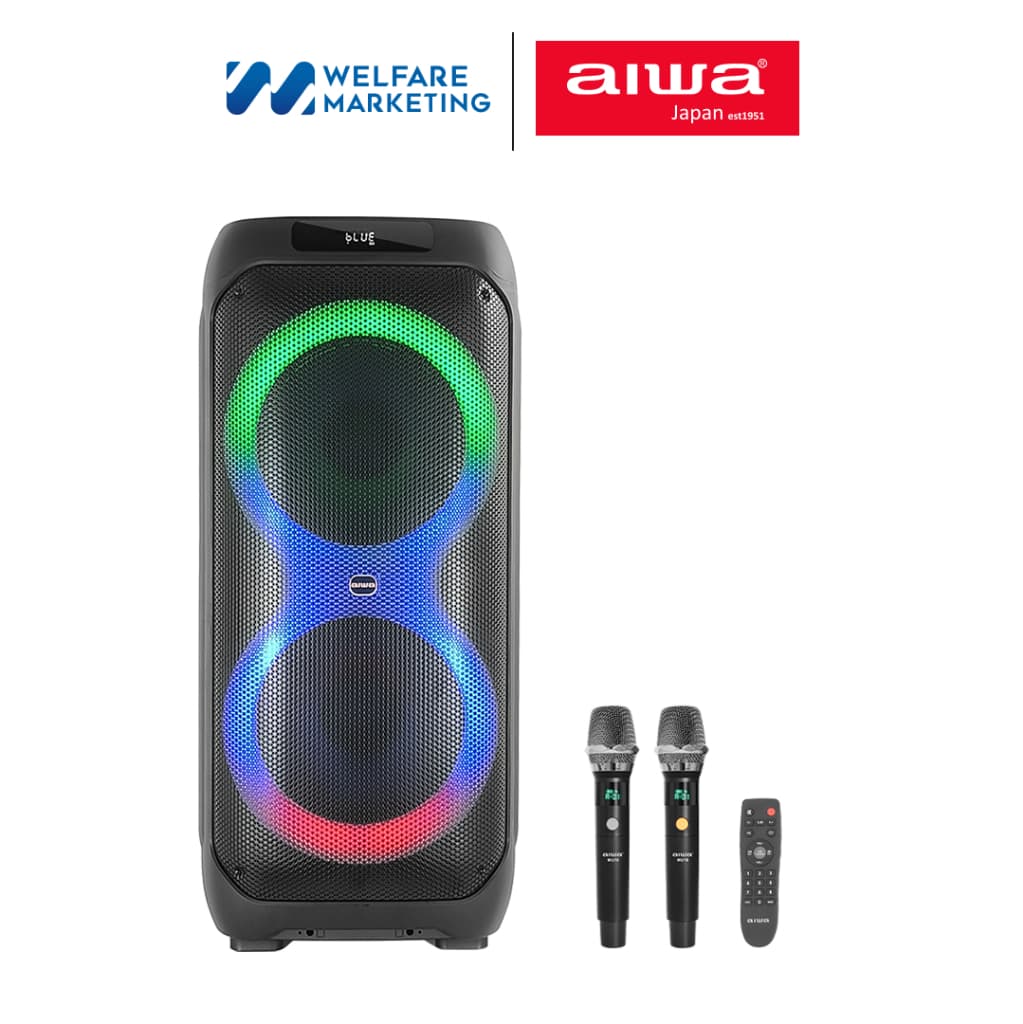 AIWA AW-X1213PSP Party Speaker ลําโพงบลูทูธปาร์ตี้