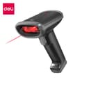 Deli เครื่องอ่านบาร์โค้ด เครื่องสแกนบาร์โค้ด 1D 2D QR ไร้สาย มีสาย ใช้ง่ายคุณภาพดี Barcode Scanner
