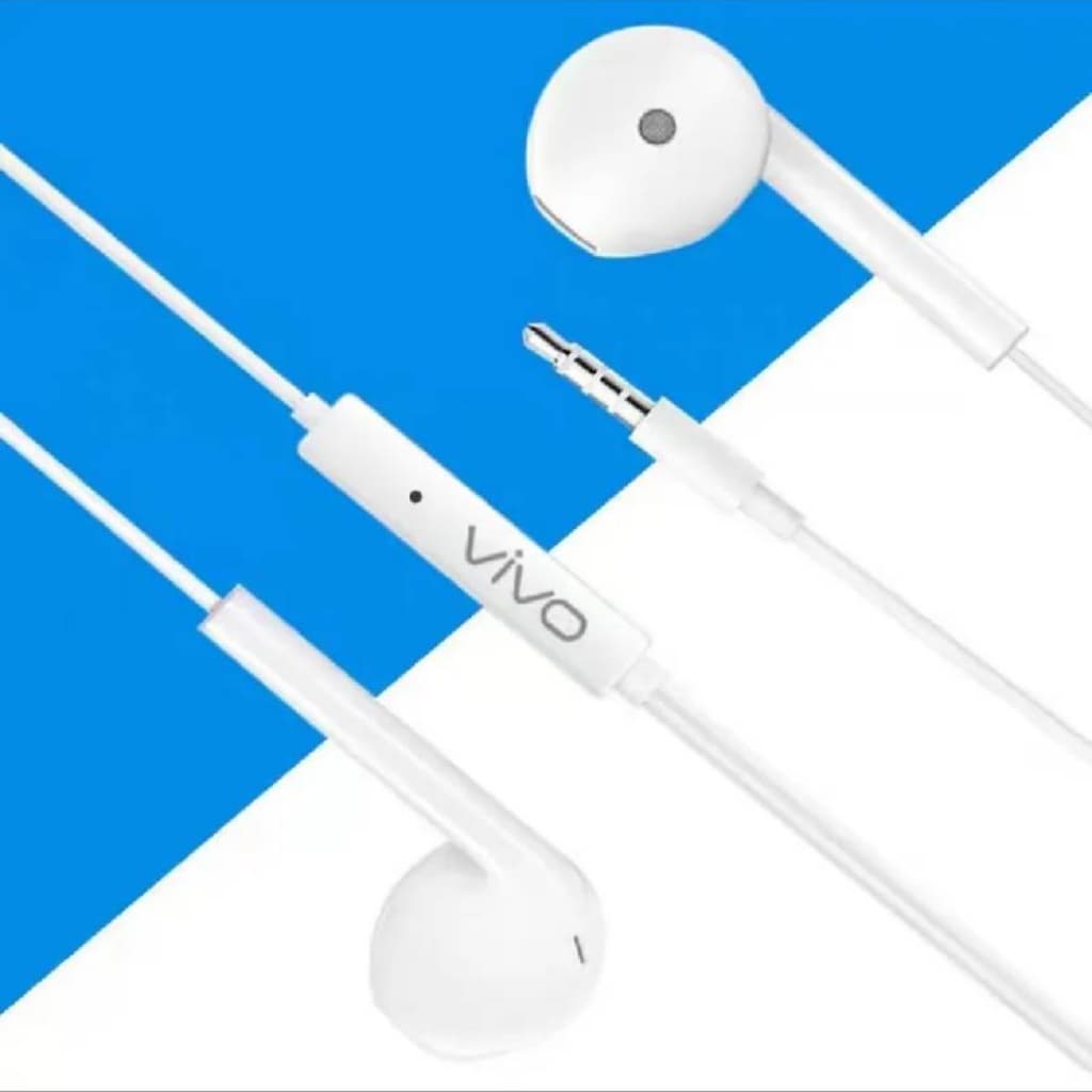 หูฟังมีสาย แจ็ค 3.5 มม. พร้อมไมโครโฟน Small Talk AUX สําหรับ OPPO VIVO เลือกรุ่น