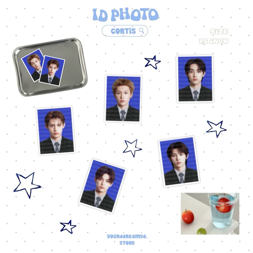 (พร้อมส่ง) id photo cortis รูปติดบัตร / yourddreamyd.store
