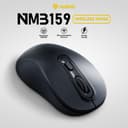 NUBWO เมาส์ไร้สาย Ergonomic NMB-159 ปรับ DPI ได้ 3 ระดับ น้ําหนักเบา พกพาง่าย เหมาะสําหรับเรียนและทํางาน
