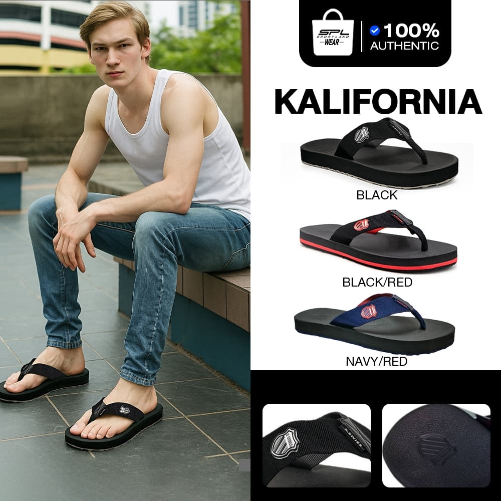 K-Swiss Collection เคสวิส รองเท้าแตะ รองเท้าลําลอง UX Kalifornia KSW24SDU008WHS / KSW24SDU007WHS