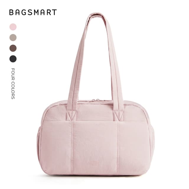 BAGSMART กระเป๋าเดินทางสะพายหลังผู้หญิง backpack กระเป๋าจัดระเบียบเสื้อผ้า พกพา น้ําหนักเบา travel bag…