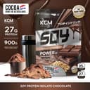 Protein Isolate KCM Soy รวมทุกรสชาติ ซอยโปรตีน ไอโซเลท โปรตีนพืช ยี่ห้อ เคซีเอ็ม