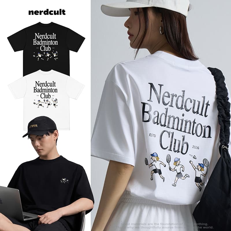 NERDCULT | NBC TEE | RELAX CUTTM (เสื้อยืดทรงหลวม)