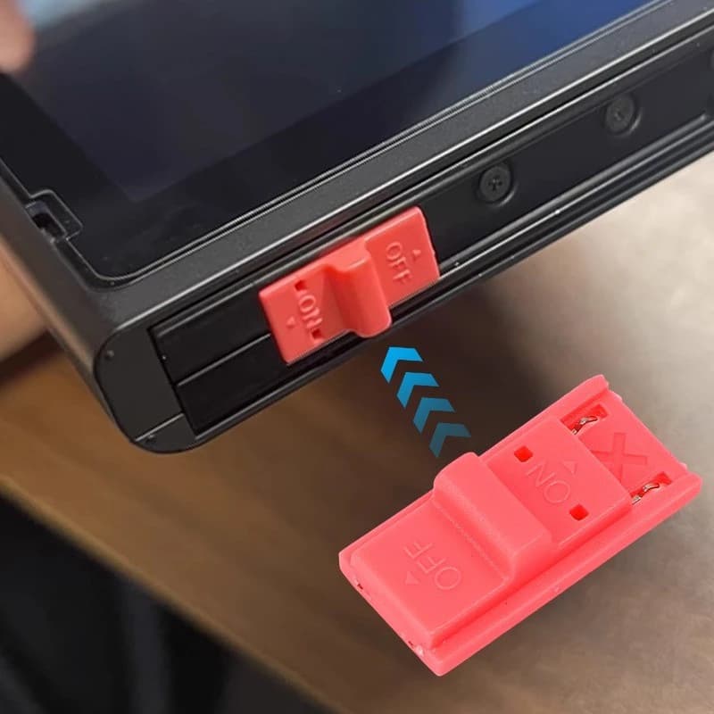 Nintendo Switch JIG Nintendo Switch ตัวแปลงเข้า RCM, CFW สีแดง จิ๊กเสียบสําหรับเครื่อง ns