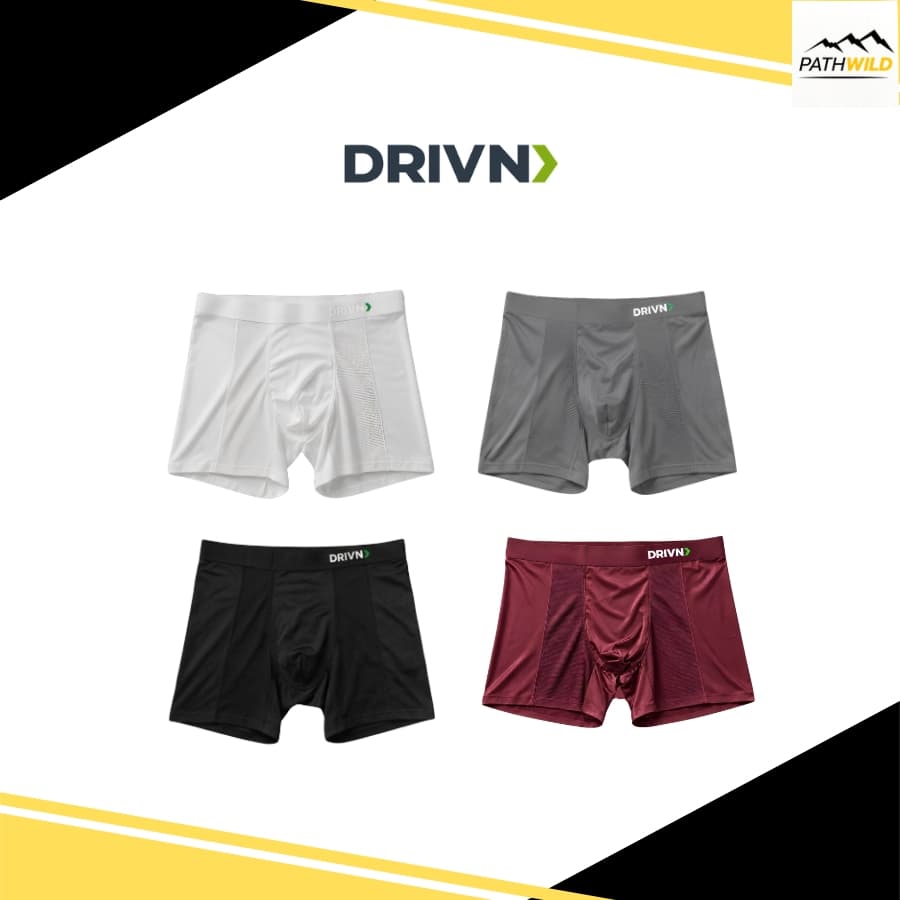 DRIVN V.2 กางเกงในกันเสียดสี น้ําหนักเบา ไม่อุ้มน้ํา ไม่อมเหงื่อ แห้งเร็ว ระบายอากาศได้ดี รูปที่ 1