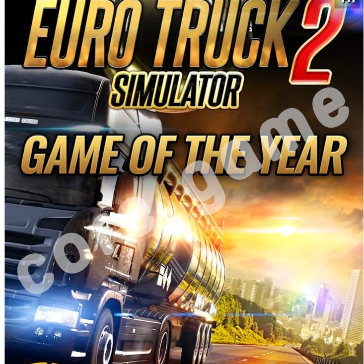 Euro Truck Simulator 2 (v1.61) แผ่นและแฟลชไดร์ฟ เกมส์ คอมพิวเตอร์ Pc และ โน๊ตบุ๊ค