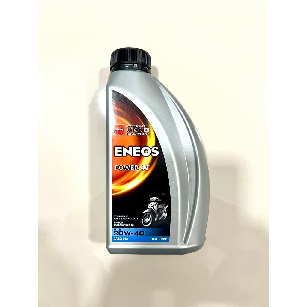 ENEOS POWER 4T JASO MA 20W-40 น้ํามันเครื่องรถจักรยานยนต์ 0.8L สําหรับรถเกียร์ธรรมดา