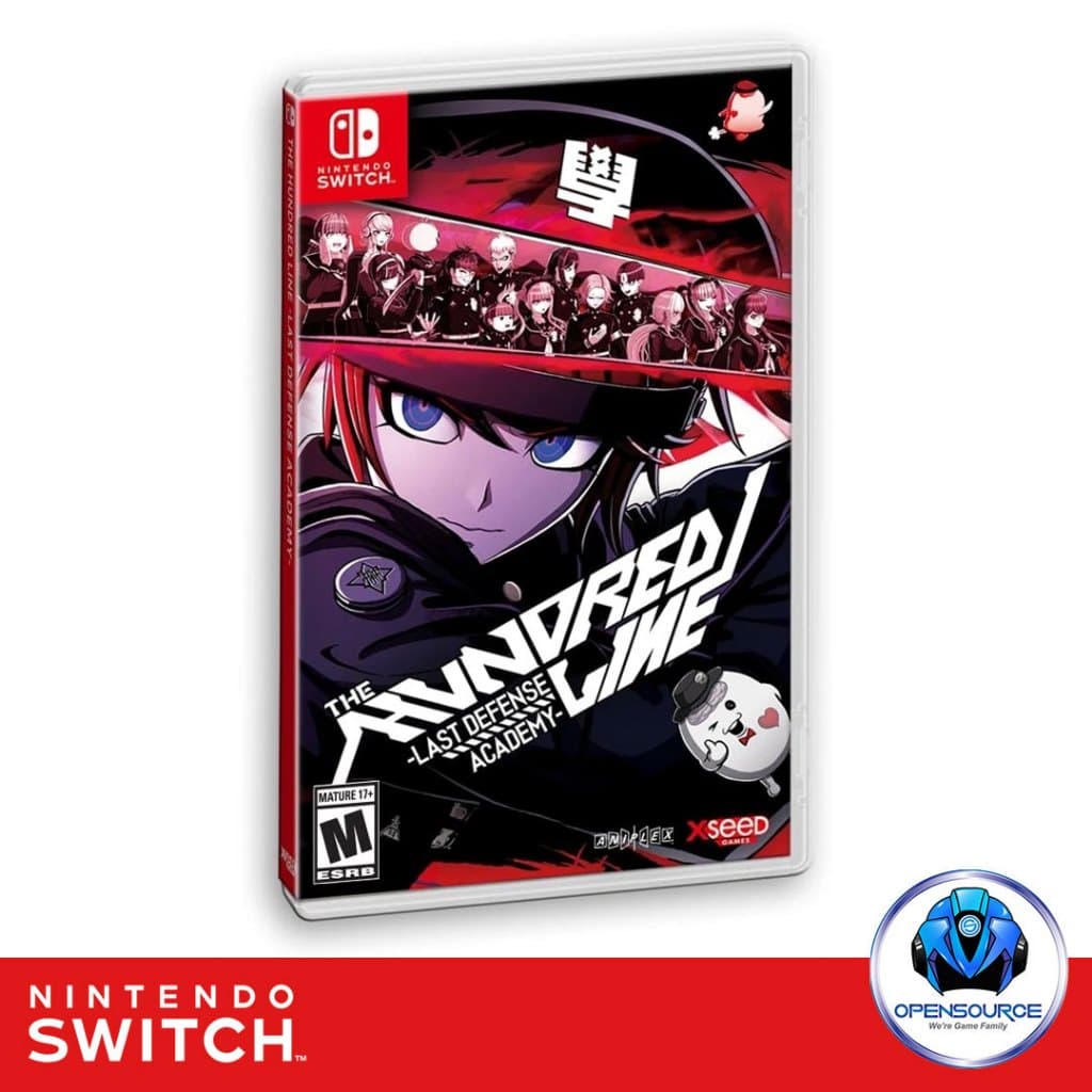 Nintendo: The Hundred Line -Last Defense Academy- (US Z1 แท้เมกา มือแดง) 最終防衛学園