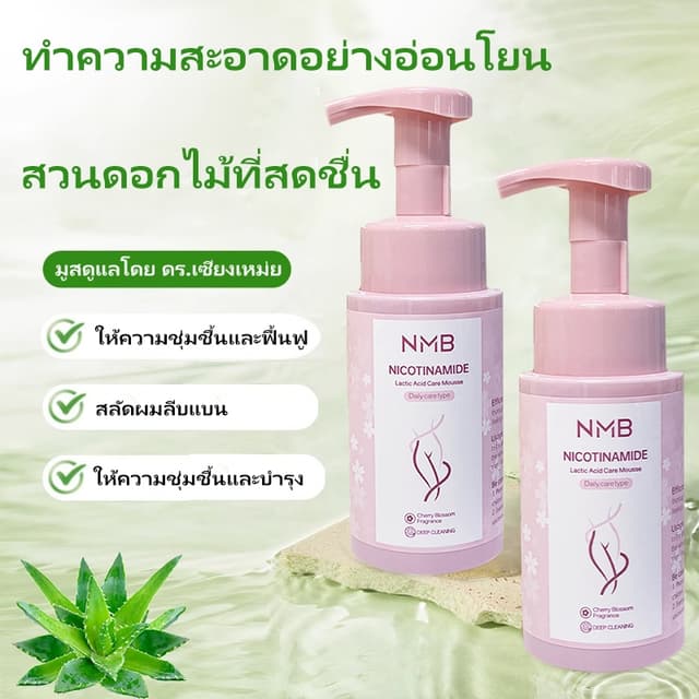 NMB โฟมทําความสะอาดจุดซ่อนเร้น สูตรสมุนไพร ทําความสะอาดอย่างอ่อนโยน ผลิตภัณฑ์ดูแลประจําวัน