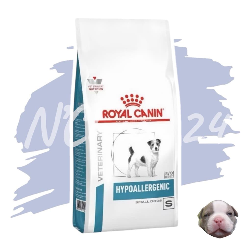 Royal Canin Hypoallergenic Small dog ขนาด 1 kg และ 3.5 kg อาหารสุนัขพันธุ์เล็กเม็ดเล็ก สําหรับแพ้อาหาร