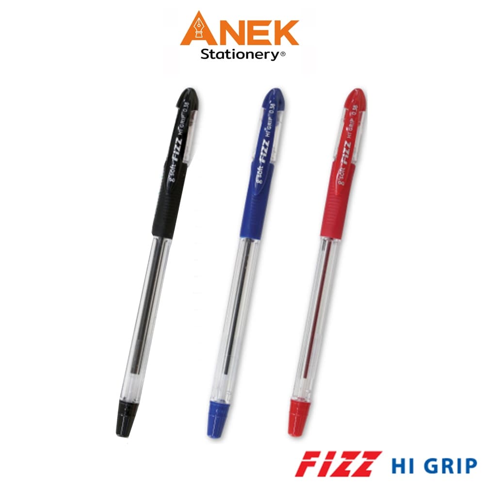 ปากกาลูกลื่น จีซอฟท์ g'soft Hi-Grip!! 0.38มม. (จํานวน 1 แท่ง)