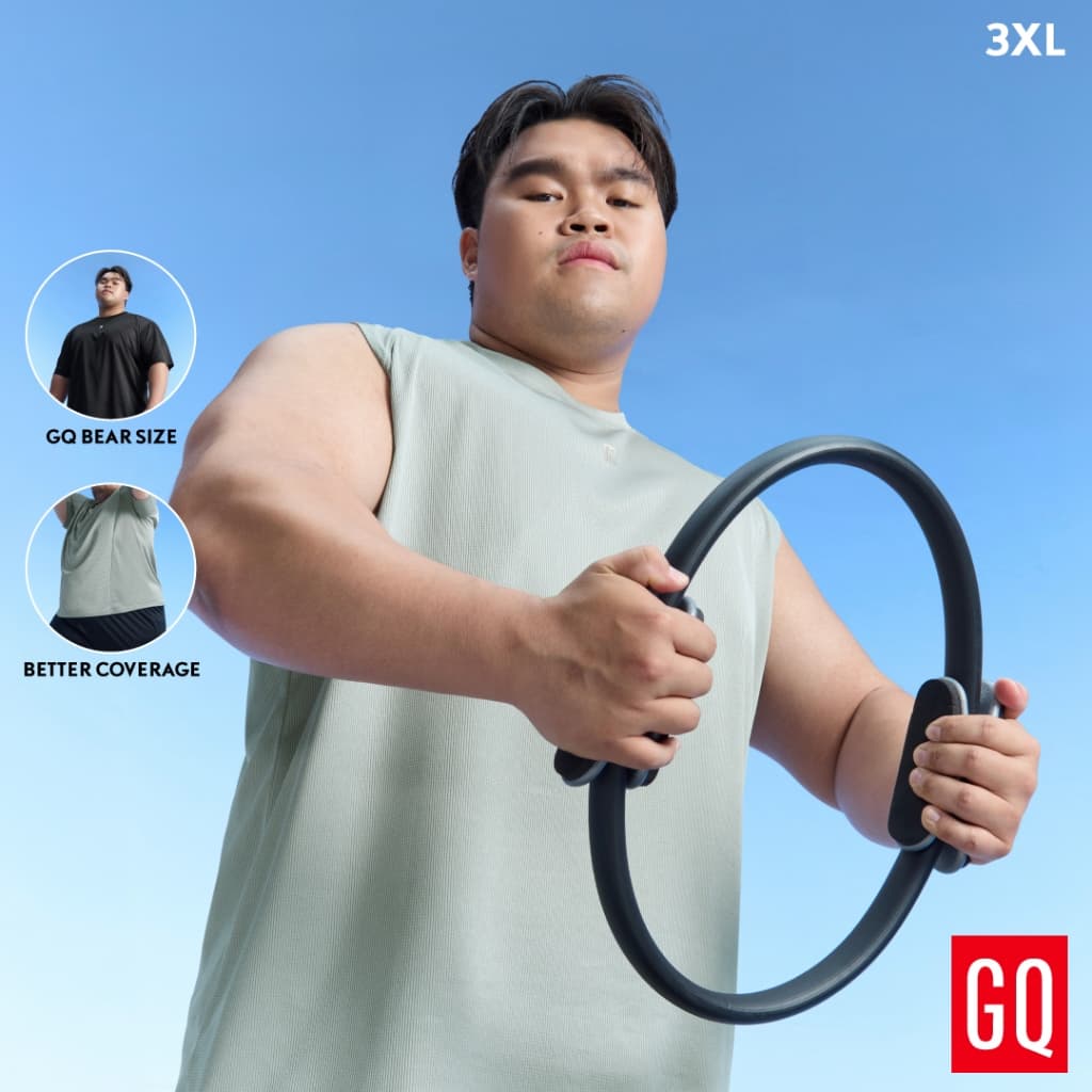 GQ Bear Size Running & Training Tank Top เสื้อยืดออกกําลังกายแขนกุดไซซ์ใหญ่พิเศษ ระบายอากาศผ้านุ่มไม่ระคายผิว…