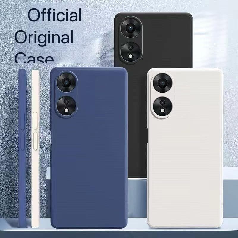 เคสชิลิโคน กํามะหยี่ สําหรับ Oppo A60 A17 A17K A18 A38 A58 4G A78 5G เคสนิ่มกํามะหยี่กันกระแทก