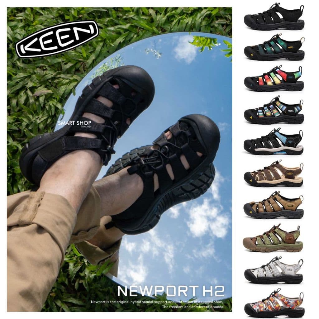 ส่งจากไทย Keen newport H2 รองเท้ารัดส้นชายและหญิงสําหรับ เดินป่า ทํางาน แคมปิ้ง กิจกรรม Outdoor ทุกชนิด