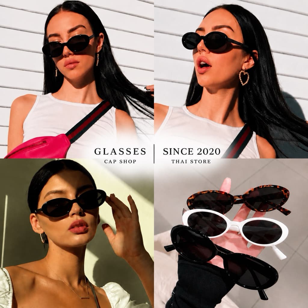 New cat eye-3 ทรงใหม่ แว่นตาแฟชั่น สไตล์มินิมอล ร้านไทย🇹🇭พร้อมส่ง